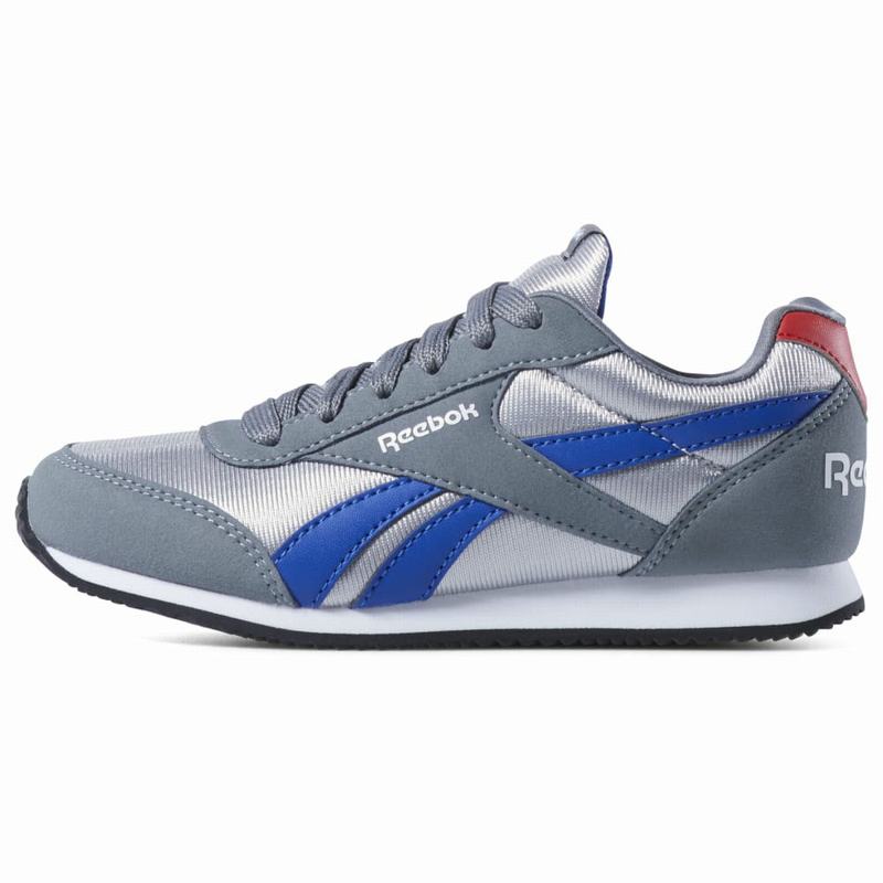 Tenisi Reebok Royal Classic Jogger 2 Baieti Gri/Albastru Regal/Rosii Romania KI9323SB
